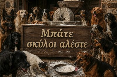 Οι παροιμίες και η ιστορία τους, μέρος 3ο, 27.08.2026